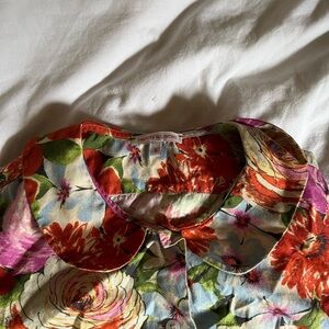 Frances Valentine Multicolor Floral Blouse